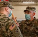 247th Engineer Detachment (Well Drilling) wishes farewell during Change of Responsibility ceremony