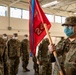 247th Engineer Detachment (Well Drilling) wishes farewell during Change of Responsibility ceremony