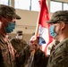 247th Engineer Detachment (Well Drilling) wishes farewell during Change of Responsibility ceremony