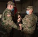 247th Engineer Detachment (Well Drilling) wishes farewell during Change of Responsibility ceremony