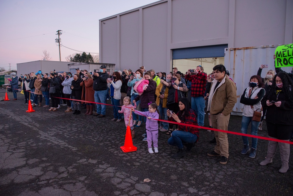 Oregon Soldiers return from Poland