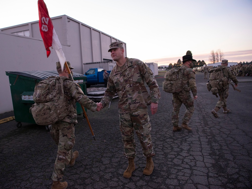 Oregon Soldiers return from Poland