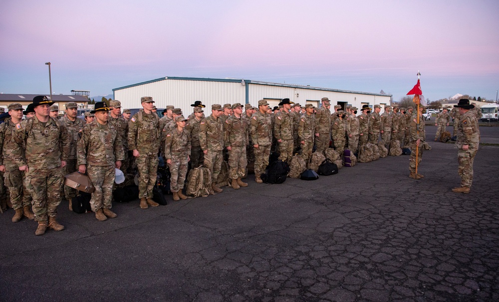 Oregon Soldiers return from Poland