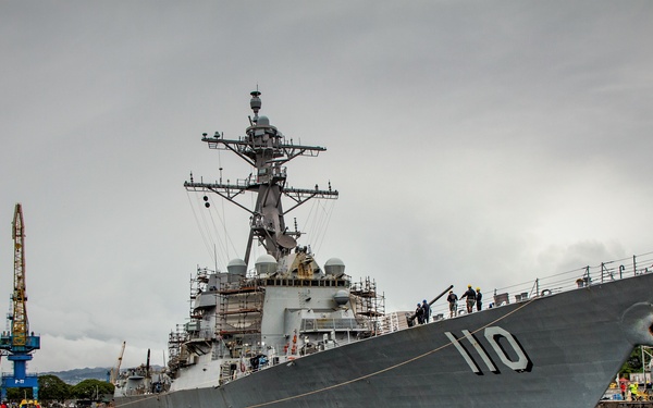 HRMC Completes USS William P. Lawrence Availability Ahead of Schedule