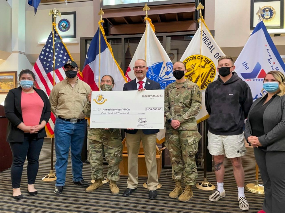 Oklahoma National Guard Soldiers attached to 5th Armored Brigade help local non-profit secure $100,000 grant