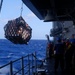 USS Lake Champlain conducts replenishment-at-sea operations in the Philippine Sea