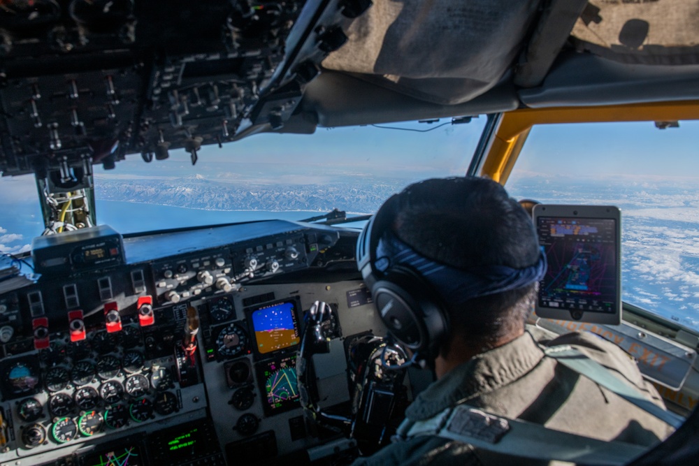 909th ARS refuels fighters in the PACIFIC WEASEL exercise