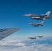 909th ARS refuels fighters in the PACIFIC WEASEL exercise