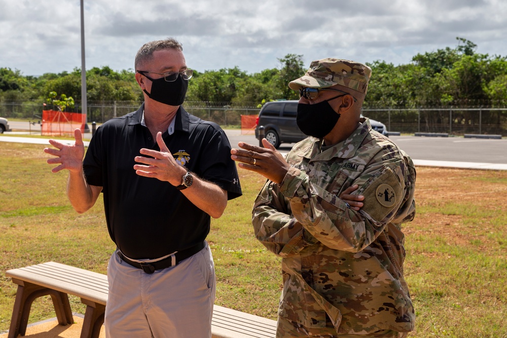 U.S. Army Pacific Senior Leaders Visit MCB Camp Blaz