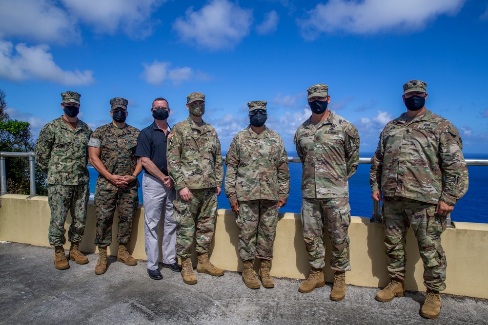 U.S. Army Pacific Senior Leaders Visit MCB Camp Blaz