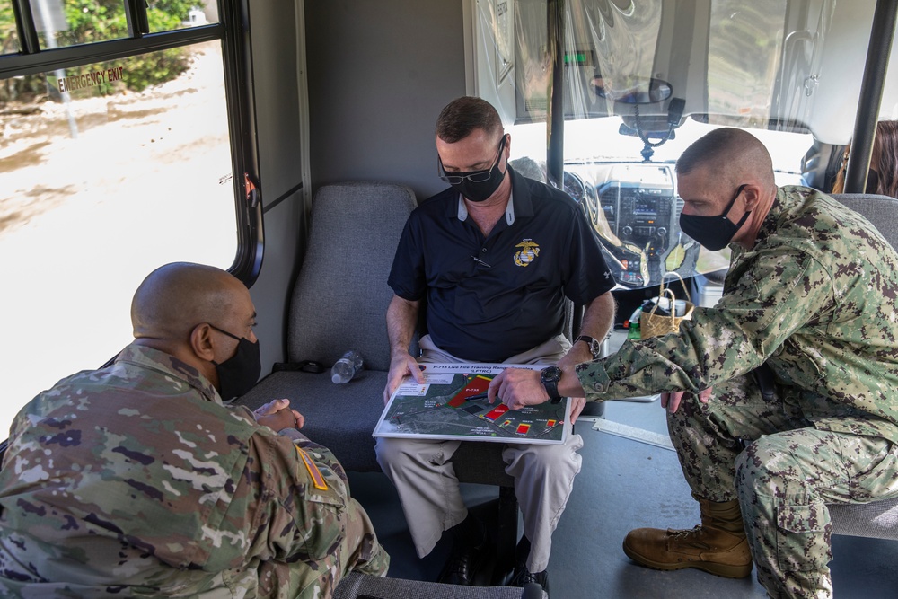 U.S. Army Pacific Senior Leaders Visit MCB Camp Blaz