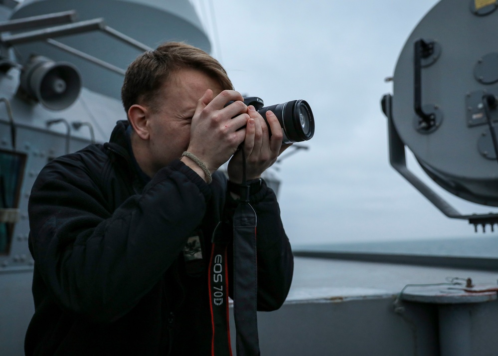 USS Porter (DDG 78) SNOOPIE training