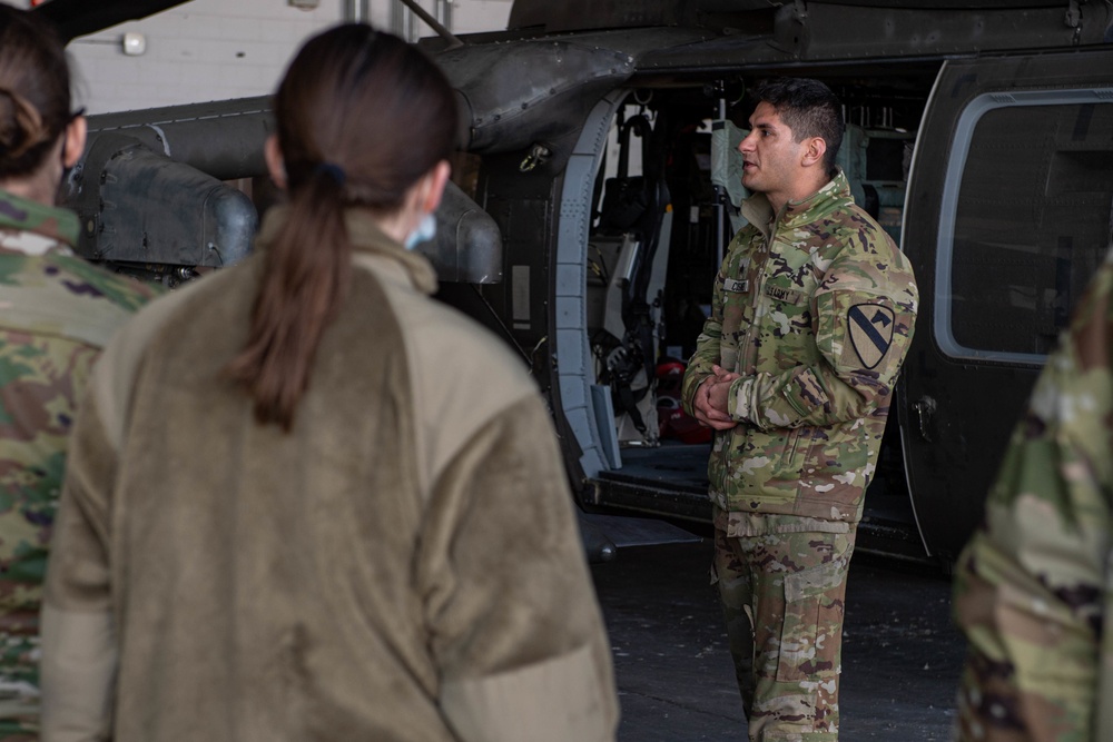 Incirlik Airmen partner with TF Werewolves for mission orientation