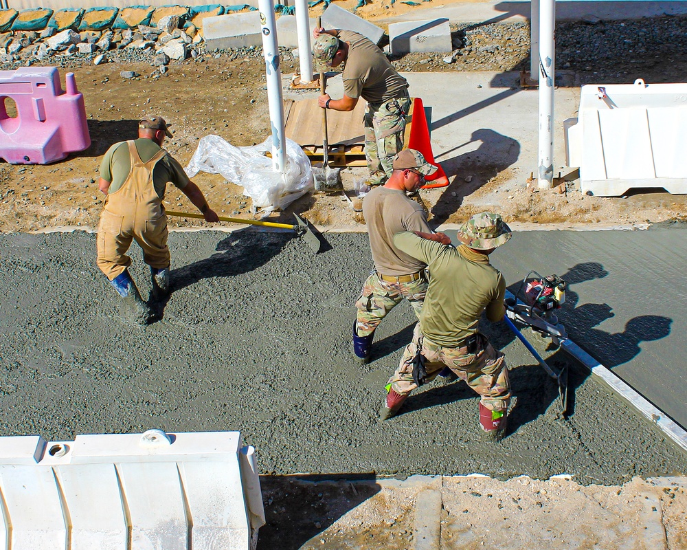 Cement Work at ADAB