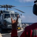 Gridley conducts a replenishment-at-sea