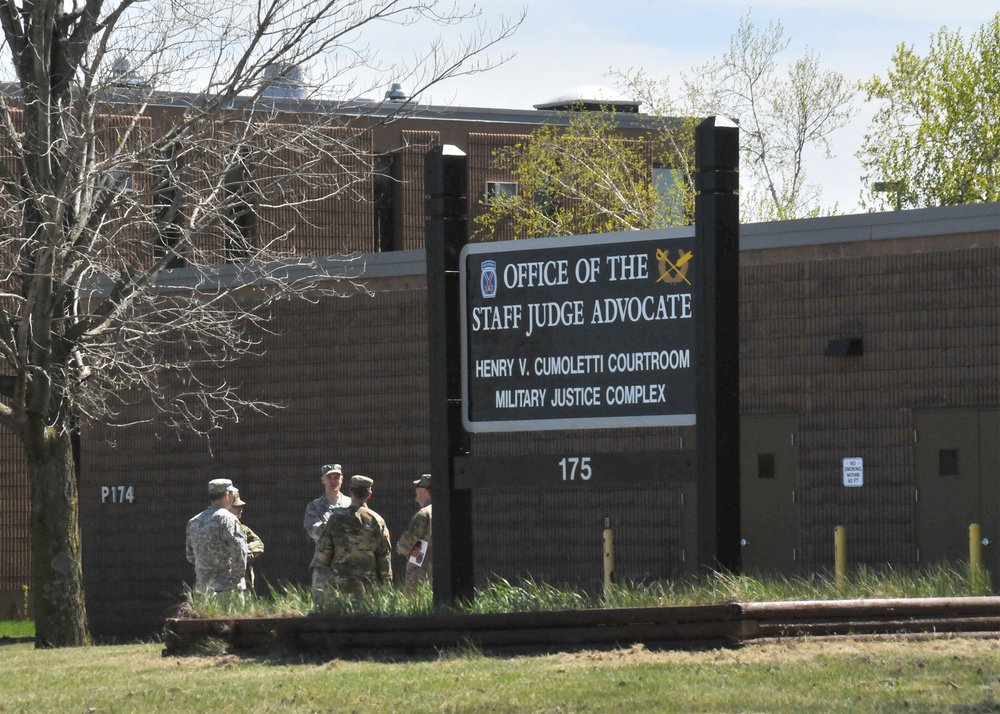 Around and About Fort Drum: Henry V. Cumoletti Courtroom