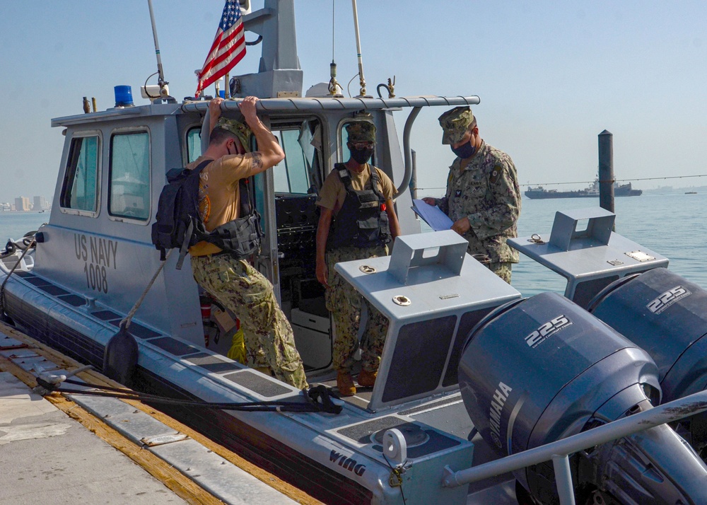 Harbor Patrol Unit Inspection