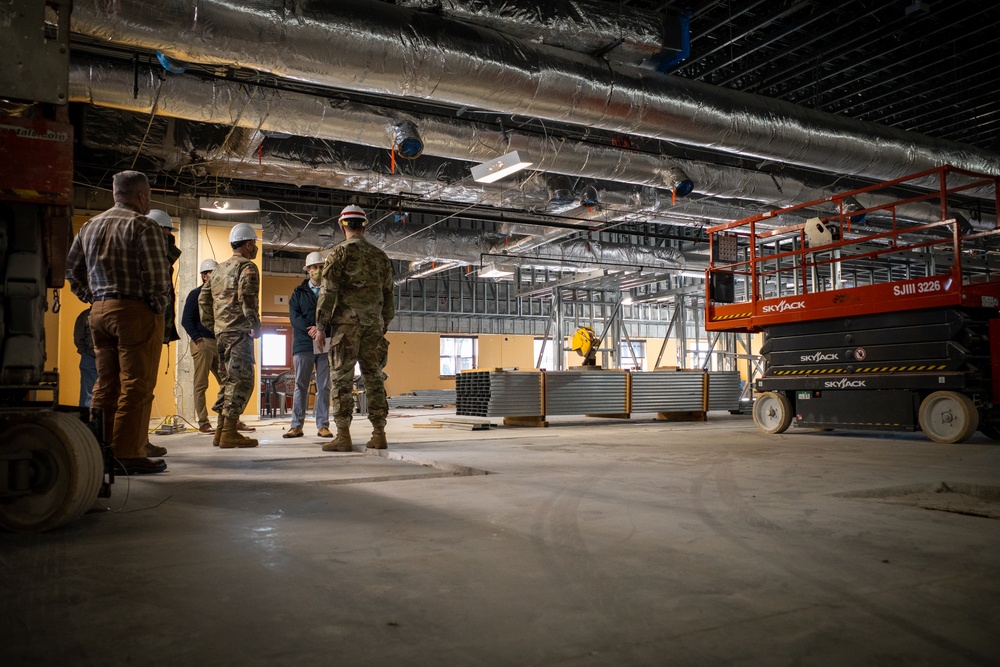 3ID leadership tours ongoing and future projects at Hunter Army Airfield