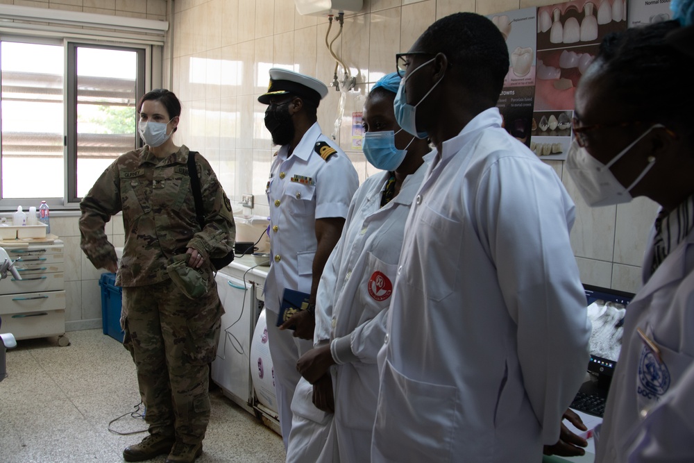 Touring the 37 Military Hospital in Ghana