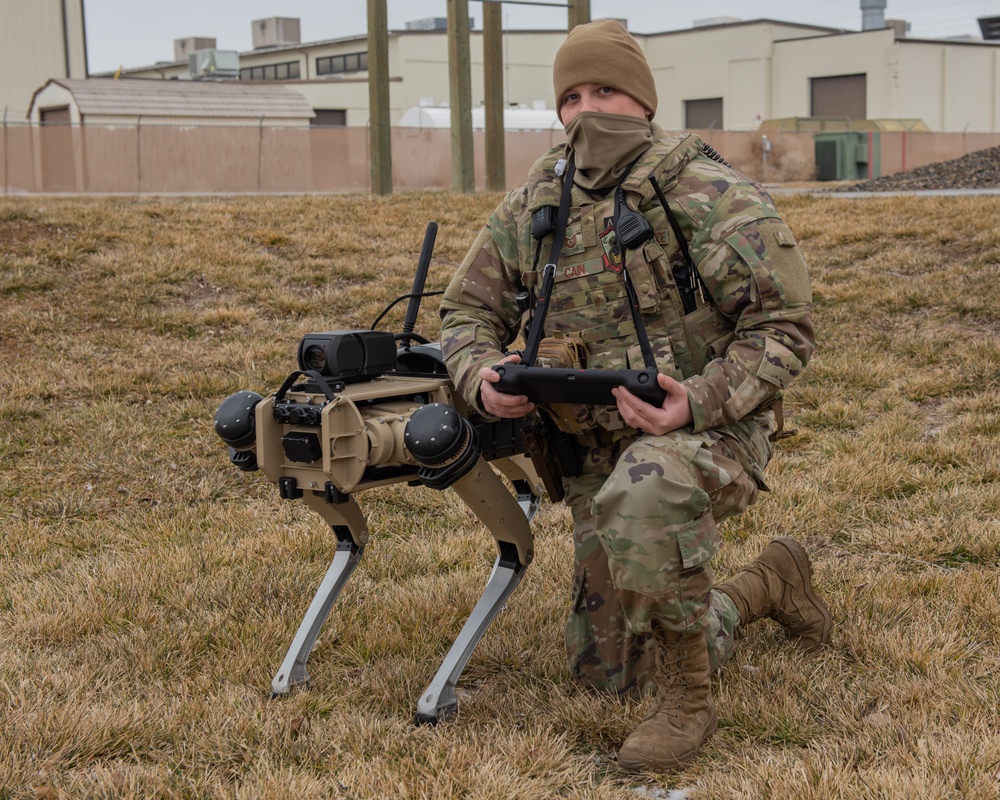 Mountain Home AFB adds Robodog to Security Forces