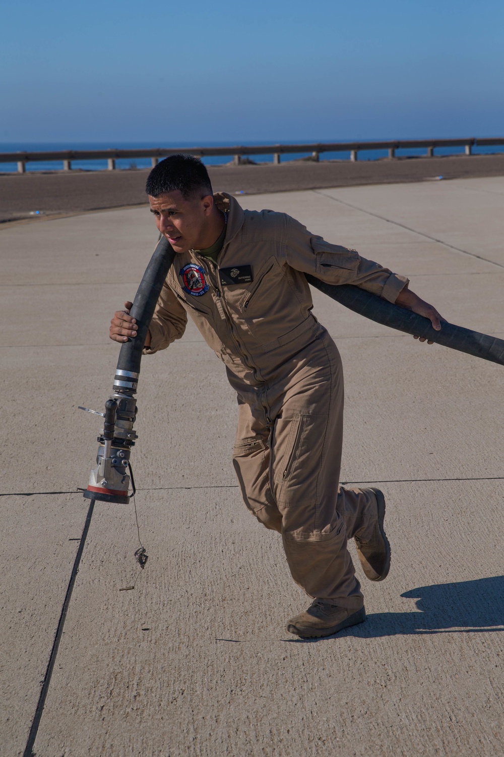 1st Transportation Battalion Refuel Operation