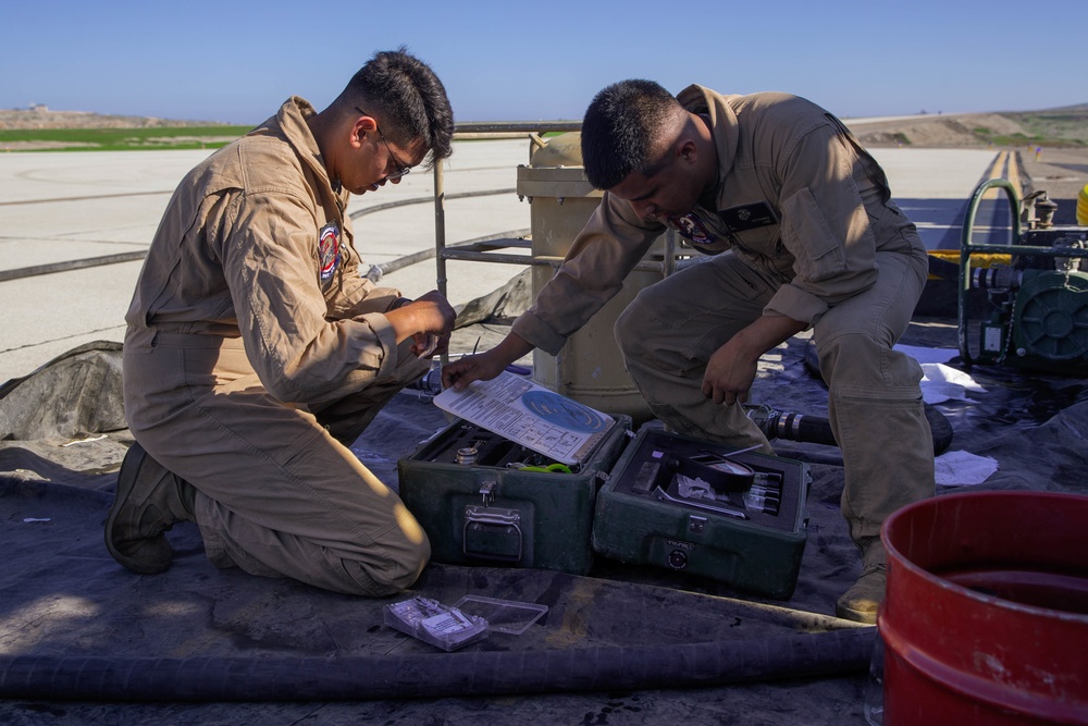 1st Transportation Battalion Refuel Operation