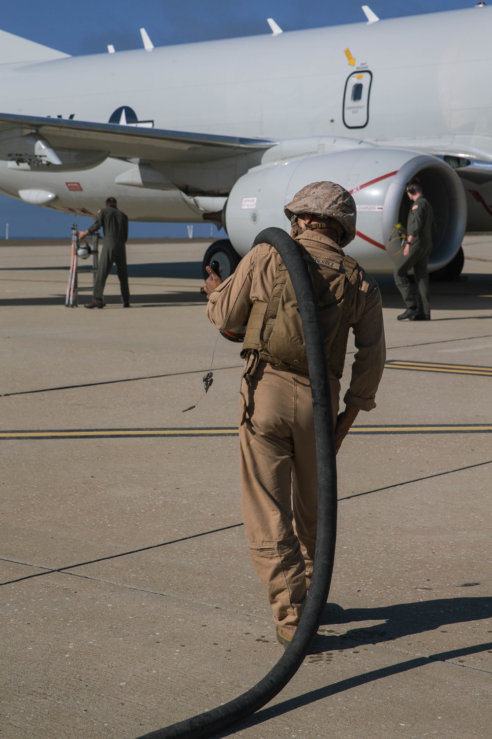 1st Transportation Battalion Refuel Operation