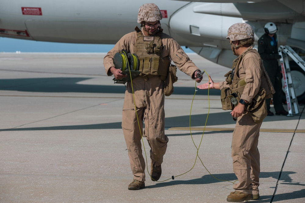 1st Transportation Battalion Refuel Operation