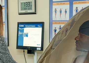 The 'BodPod' Measures Body Fat and Fat-Free Mass