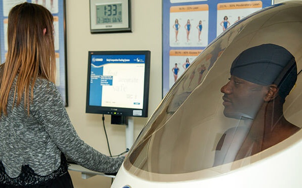 The 'BodPod' Measures Body Fat and Fat-Free Mass