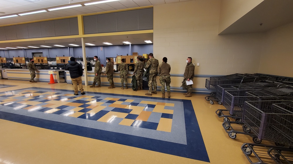 Fort McCoy’s Central Issue Facility supports each CWOC class with ECWCS equipment-issue capability