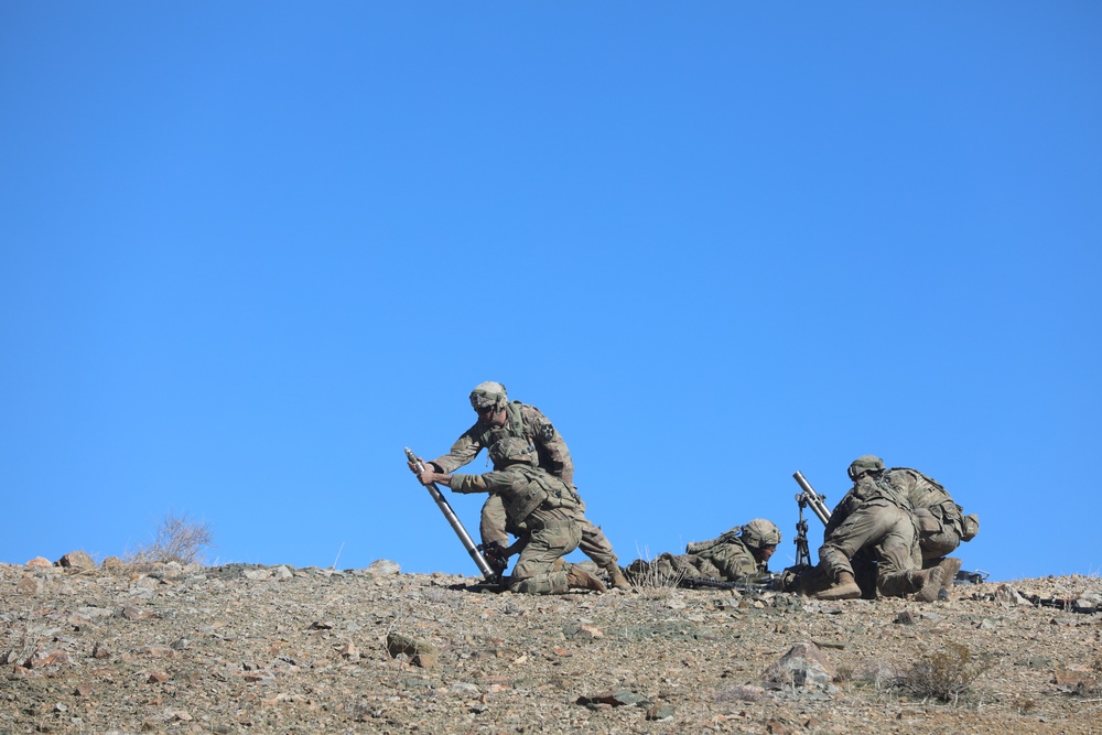 DVIDS - Images - Bayonet Soldiers conduct training at NTC [Image 1 of 5]