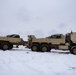 Ammunition staging for artillery in extreme cold weather
