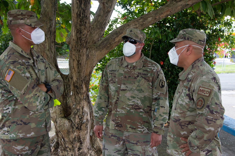 PRNG operates a screening operation as part of COVID-19 response
