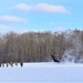 Fire Observers receive an airlift home after a long cold day