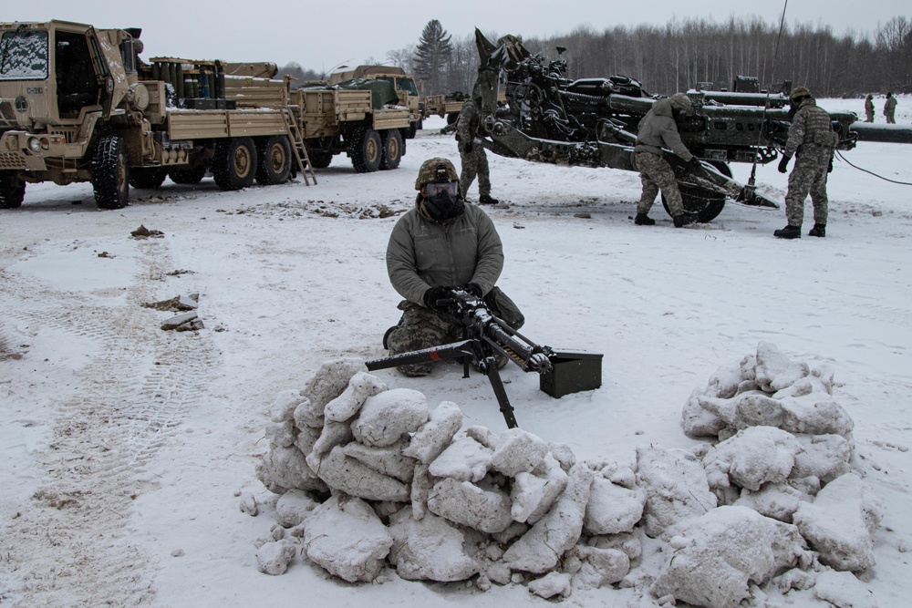 Perimeter Security for Field Artillery