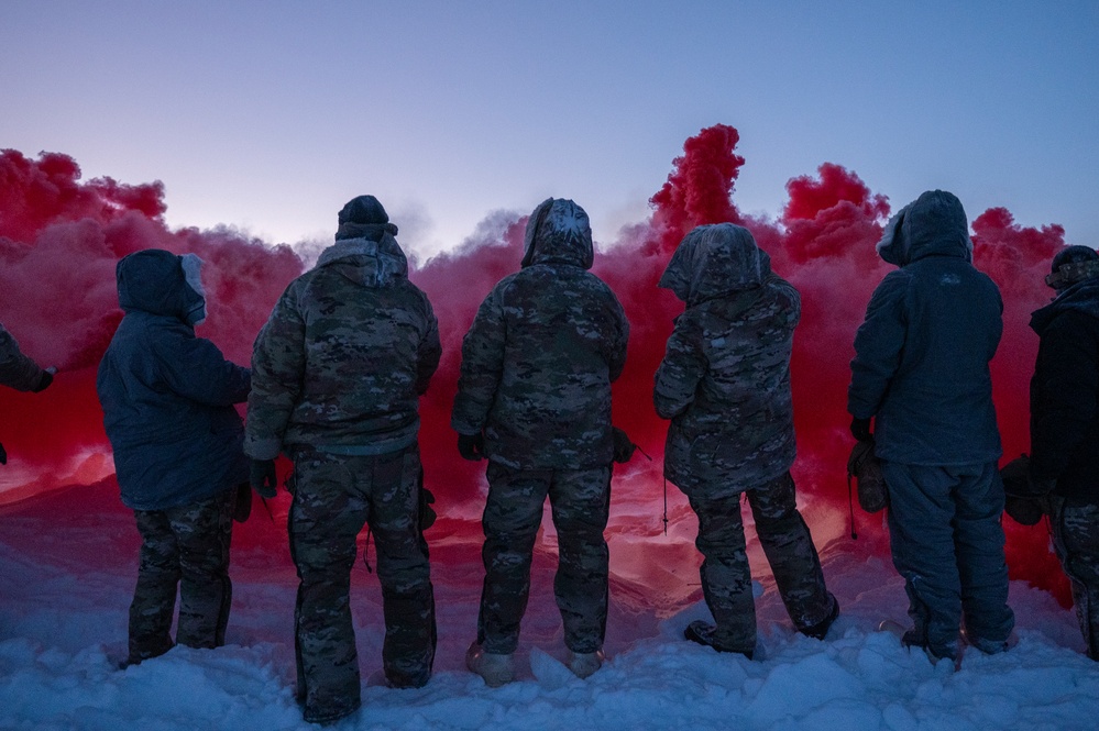 SERE students break the ice at Arctic Survival 5-level training