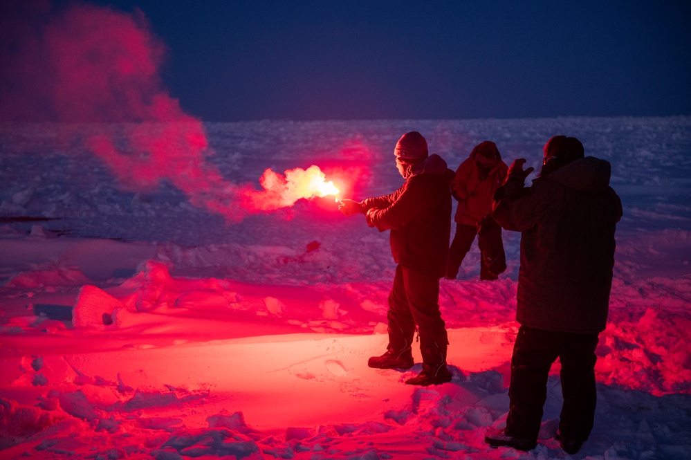 SERE students break the ice at Arctic Survival 5-level training