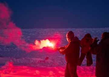 SERE students break the ice at Arctic Survival 5-level training