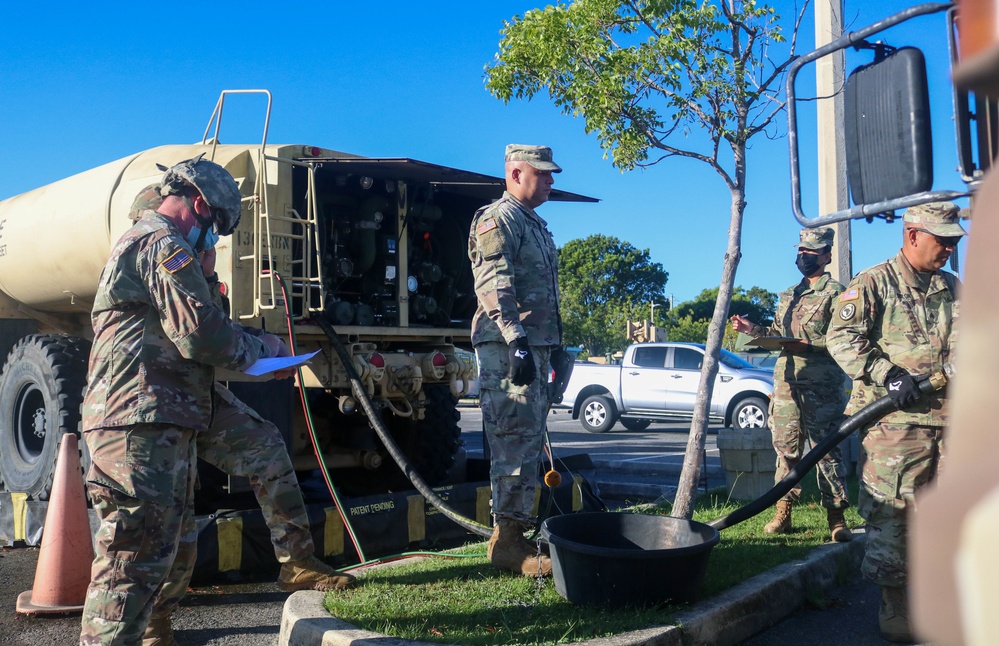 PRNG use Humvee for COVID vaccine distribution