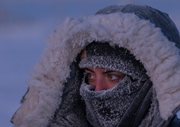 SERE students break the ice at Arctic Survival 5-level training