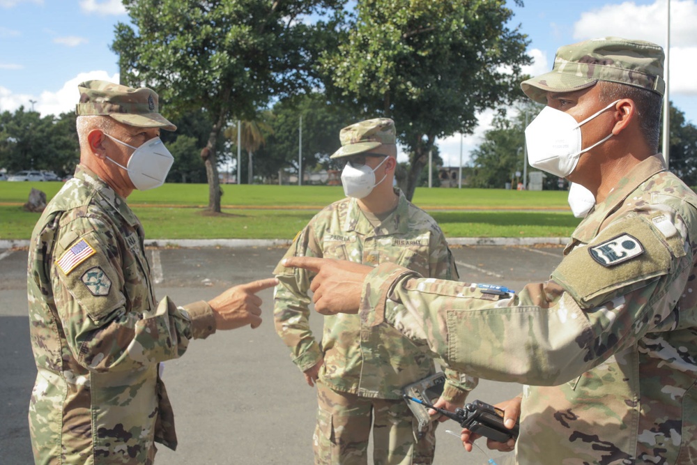 JTF-PR opens testing facilities in support to the Department of Health (DoH).