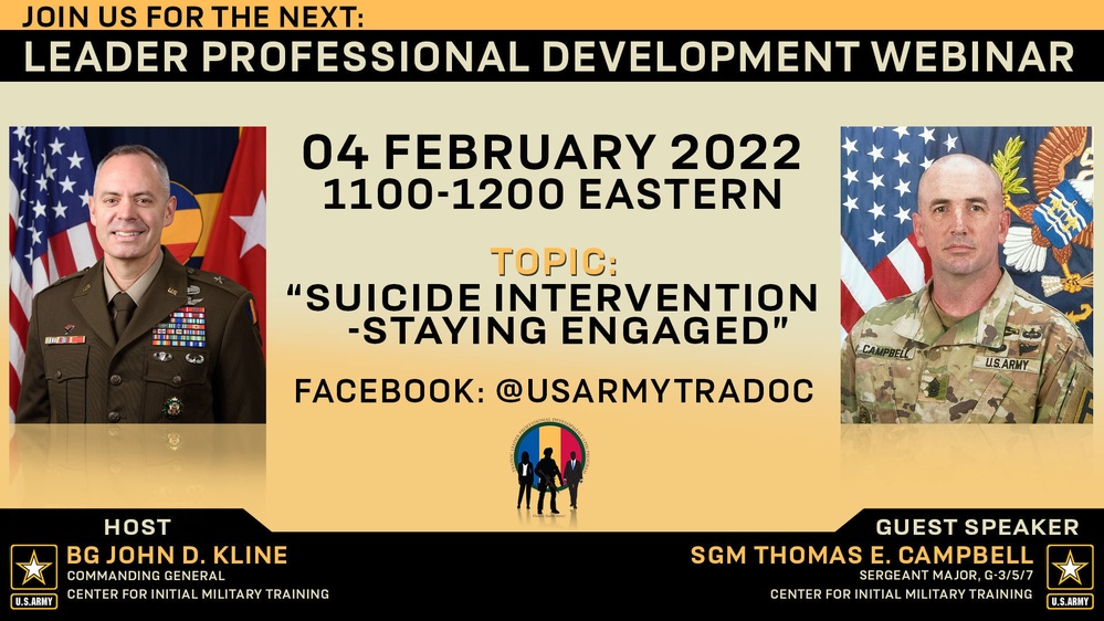 Leader Professional Development Webinar