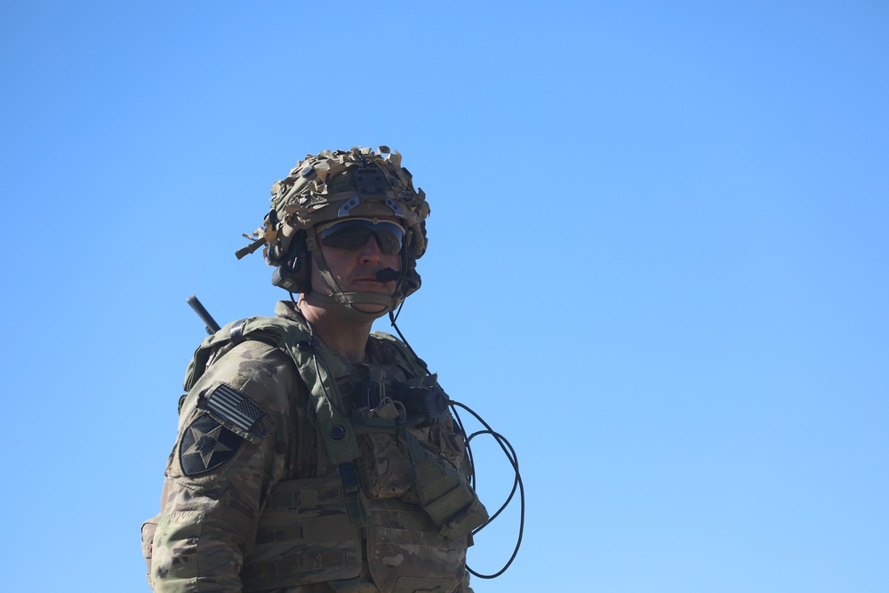 Bayonet Soldiers conduct training at NTC