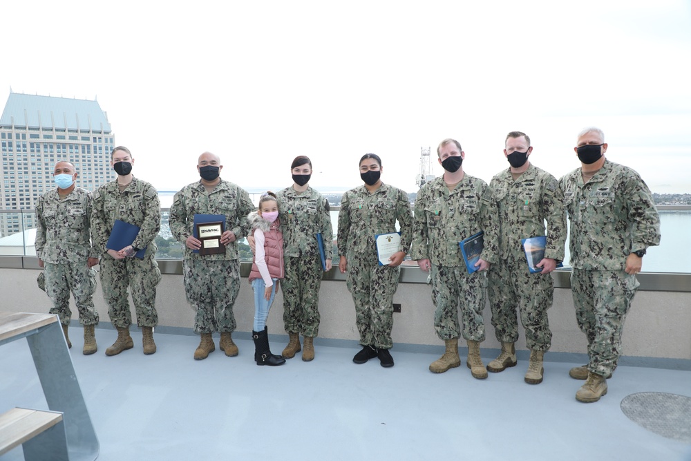 NAVFAC Southwest Personnel receive Navy &amp; Marine Corps Achievement Medals and Letters of Commendation