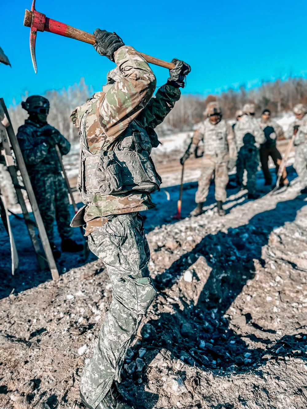 Field Artillery Pick Axe