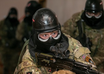 Battle Group Poland's Black Horse Troop goes urban