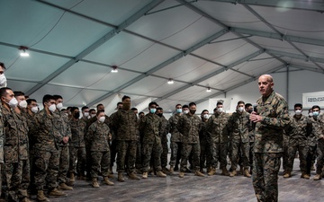 Commandant of the Marine Corps Visits Task Force Pickett