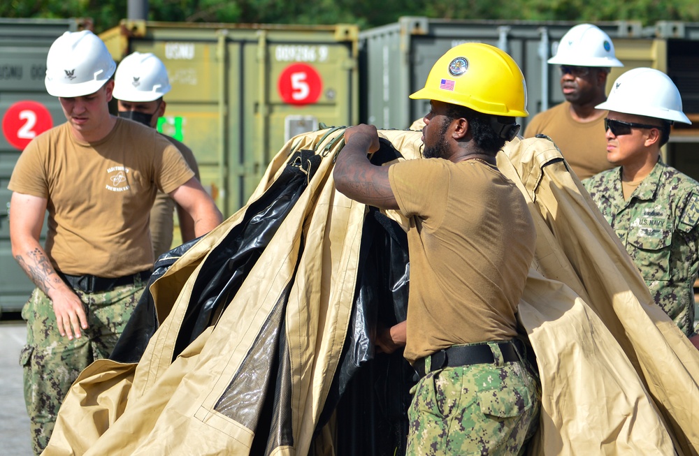 CTF75 Sailors kick off the Command Post Exercise