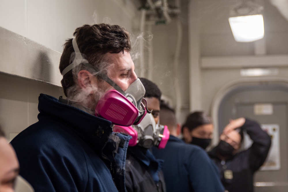 USS Ronald Reagan (CVN 76) Respirator Fit Testing